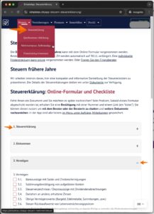 steuererklärung mit der simpleapp in auftrag geben